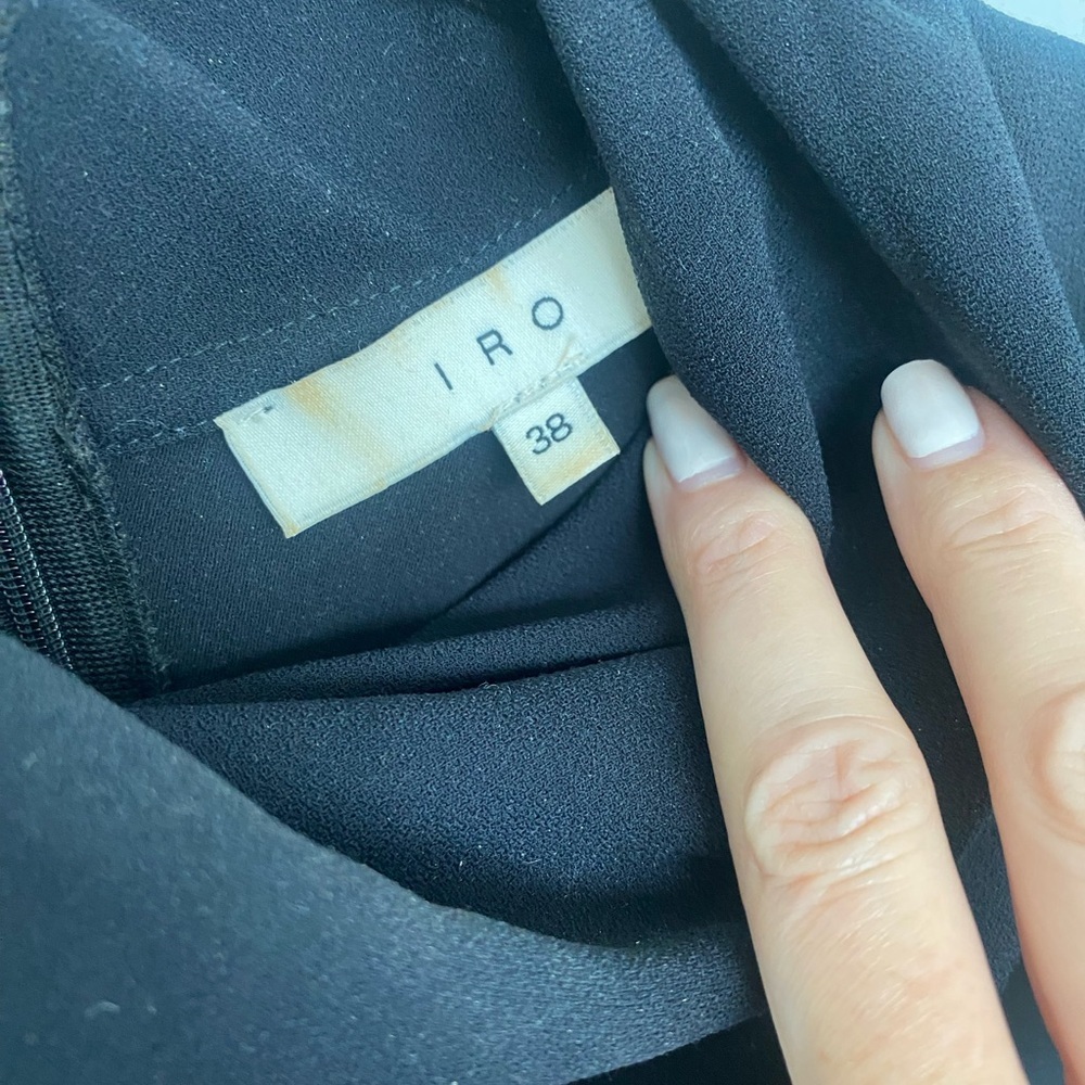 IRO Astrid high neck handkerchief top - Picture 3 of 5